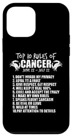iPhone 12 mini ゾディアック 6 月 7 月 癌のトップ 10 ルール スマホケース