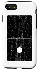 iPhone SE (2020) / 7 / 8 ドミノハロウィーンマッチンググループタイル0-1おかしい スマホケース