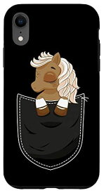 iPhone XR Haflinger Bag Horses Riding Love Girl レディースライダー スマホケース