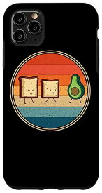 iPhone 11 Pro Max アボカドトースト フライスライス パンパワー アイラブトースト トースター スマホケース