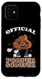 iPhone 11 公式プーパースクーパー Official Pooper Scooper |- スマホケース