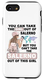 iPhone SE (2020) / 7 / 8 誇り高きサレルノガール - サレルノ市のクールな少女 スマホケース