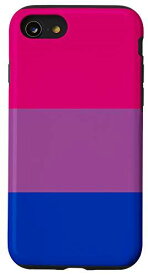 iPhone SE (2020) / 7 / 8 LGBT Bisexual Flag - Bisexual Pride バイセクシュアル旗 バイセクシュアルプライド スマホケース