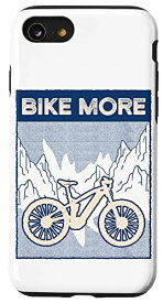 iPhone SE (2020) / 7 / 8 Cool BIKE MORE Eバイク 自転車 ライダー 電動マウンテンバイク スマホケース
