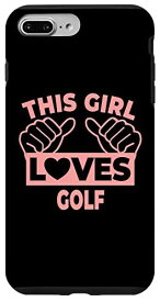 iPhone 7 Plus/8 Plus This Girl Loves Golf - Golfer スマホケース