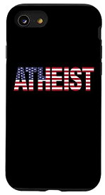iPhone SE (2020) / 7 / 8 無神論者 アメリカ国旗 無神論 スマホケース