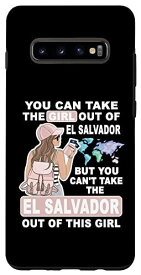 Galaxy S10+ エルサルバドルのクールな少女 - 誇り高きエルサルバドルガール スマホケース