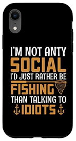 iPhone XR 釣り竿愛好家 | 面白い釣りのことわざ | 面白い釣り スマホケース
