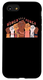 iPhone SE (2020) / 7 / 8 ウーマン・パワー フェミニスト・エンパワーメント 平等性 社会正義 スマホケース