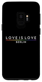 Galaxy S9 Love is Love - BERLIN - LGBT ゲイプライド 月 スマホケース