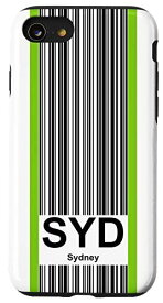 iPhone SE (2020) / 7 / 8 航空会社手荷物タグ - SYD スマホケース