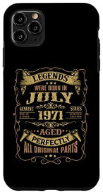 iPhone 11 Pro Max 1971年7月生まれの51歳の誕生日の伝説。 スマホケース