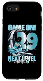 iPhone SE (2020) / 7 / 8 Level Unlock 29th Birthday 29 Years メンズ レディース ゲーミング スマホケース