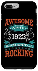 iPhone 7 Plus/8 Plus 1923年4月から素晴らしい誕生日と記念日。 スマホケース