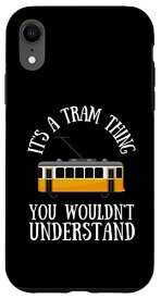 iPhone XR トラム 車両 列車 路面電車 トロリー ケーブルカー ゴンドラ スマホケース