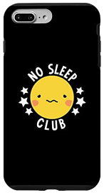 iPhone 7 Plus/8 Plus Funny No Sleep Club | 疲れた眠らない| 不眠症 スマホケース