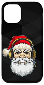 iPhone 12/12 Pro Gamer サンタクロース 面白いクリスマスビデオマッチングゲーム スマホケース