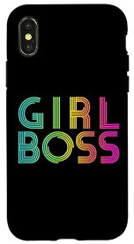 iPhone X/XS Girl Boss & Queen Always Cute & Beautiful Graphic Designs スマホケース