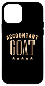 iPhone 12 mini Greatest GOAT Accountant Coworker CPA 簿記係 面白い キュート スマホケース