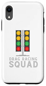 iPhone XR ドラッグレーシング ドリフト&ドラッグレーサー スマホケース