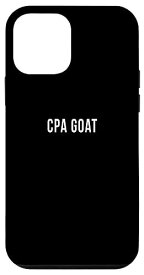 iPhone 12 mini Greatest GOAT Accountant CPA税 簿記係 面白い かわいい スマホケース