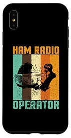 iPhone XS Max Retro Ham Radio I ベースステーション アマチュアラジオ I Ham Radio スマホケース