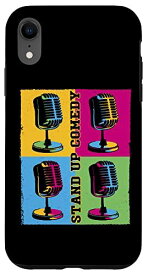 iPhone XR スタンドアップコメディ レトロ スタンドアップコメディアン ヴィンテージ スマホケース