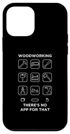 iPhone 12 mini Woodworker Traditional Craftsman "No App" グラフィック スマホケース