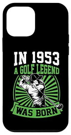 iPhone 12 mini 1953年 ゴルフレジェンドは誕生した ゴルフをテーマにした誕生日パーティー スマホケース