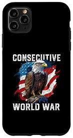iPhone 11 Pro Max 連続第二次世界大戦 アメリカ退役軍人 アメリカ 独立記念日 スマホケース