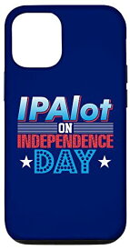 iPhone 12/12 Pro 7月4日 IPA ビール 愛国心 USA ギャグ キュート スマホケース