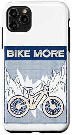 iPhone 11 Pro Max Cool BIKE MORE Eバイク 自転車 ライダー 電動マウンテンバイク スマホケース