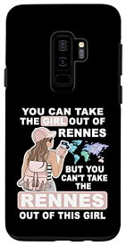Galaxy S9+ Rennes Cityのクールな少女 - Proud Rennes Girl スマホケース