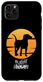iPhone 11 Pro Max ブラック・マウス・カー 犬種) スマホケース