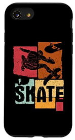 iPhone SE (2020) / 7 / 8 スケート スケーター スケートボード プレゼント ビンテージ スマホケース