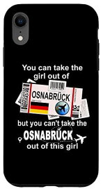 iPhone XR オスナブリュック搭乗券-オスナブリュックガール-オスナブリュック スマホケース