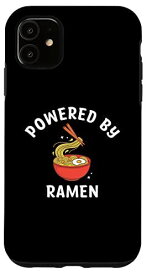 iPhone 11 Powered By ラーメン 牛肉 ラーメン 丼物 麺類 スマホケース