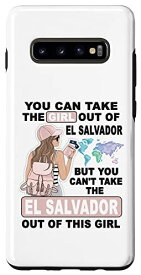 Galaxy S10+ 誇り高きエルサルバドルの女の子-エルサルバドルのクールな女の子 スマホケース
