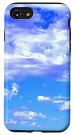 iPhone SE (2020) / 7 / 8 曇った青い空 スマホケース