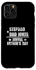 iPhone 11 Pro Stepdad + Dad Jokes = Joyful 父の日 - Stepdad スマホケース