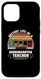 iPhone 12/12 Pro Battery Life Of Kindergarten Teacher ファニーアパレル レディース メンズ スマホケース