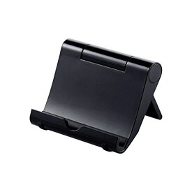 サンワサプライサンワサプライ iPadスタンド スマホ・タブレット対応 角度調整可 コンパクト ブラック PDA-STN7BK