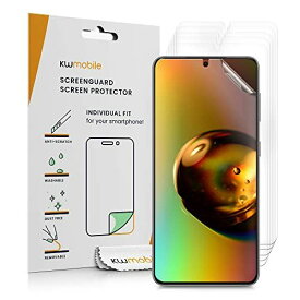 kwmobile 6x フィルム 対応: Samsung Galaxy S21 - ディスプレイ保護フィルム 無色透明 スクリーンプロテクター