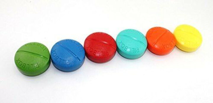 楽天市場 Naissant かわいい ピルケース 6色セット 携帯 便利 お薬 整理整頓 習慣薬箱 薬入れ 薬ケース 錠剤 カプセル タブレット 用途 たくさん 常備用 手持ちバック 自宅に 赤 黄 青 水色 Df 1緑 オレンジ 色 セット スマホケースのmoaセレクト