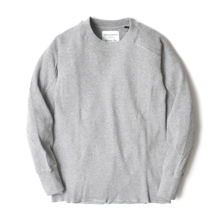 3色4サイズ】 je713 新品 HOUSTON ヘビーウェイト 無地 サーマル ヘンリーネック ロンT 20972 メンズ ヒューストン HEAVY  THERMAL C/N LONG SLEEVES T-SHIRT むじ ムジ 肉厚 ワッフル 長袖 Tシャツ アメカジ 【smtb-kd】 セール】【 HOUSTON】ヘビーウェイト/サーマル ... [ヒューストン] サーマル メンズ 長袖 （ 厚手・ハニカム・無地 ）