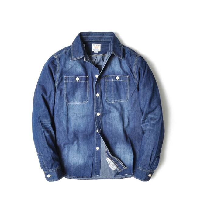 楽天市場】デニムシャツ メンズ 長袖 | ワークシャツ シャツ アメカジ  