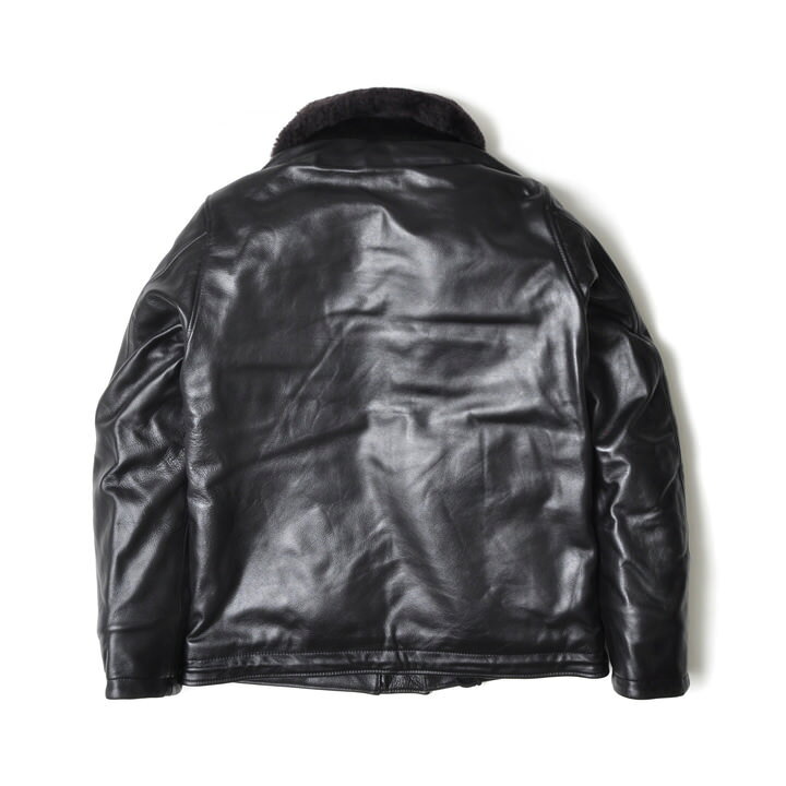楽天市場】N-1 デッキジャケット レザージャケット メンズ 大きい 