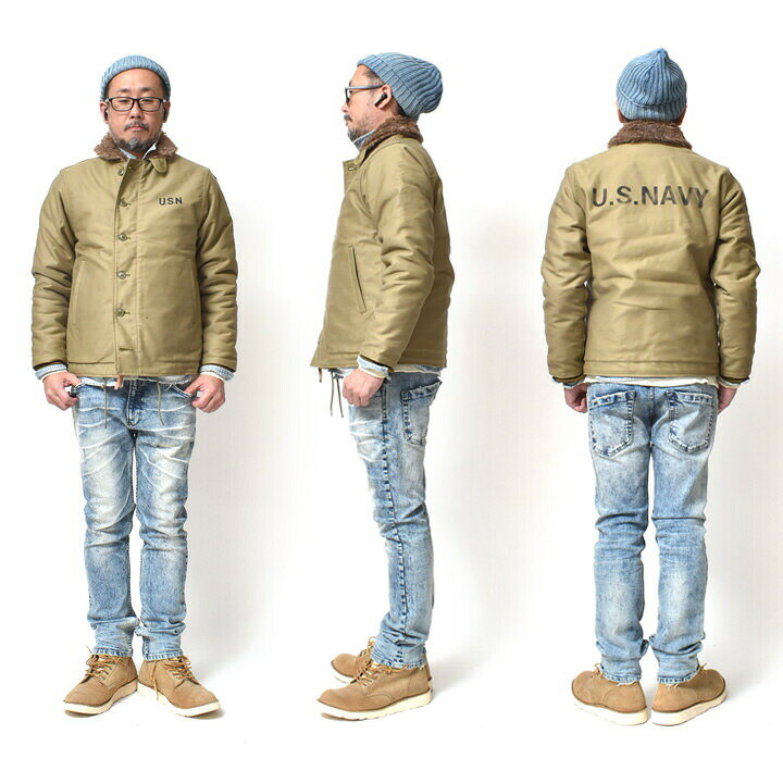 楽天市場】N-1 デッキジャケット アウター メンズ 日本製 | XS~2XL 全5 