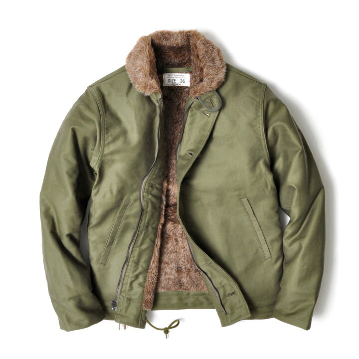 楽天市場】N-1 デッキジャケット 無地 タイニー | XS~2XL 全3色 国産  