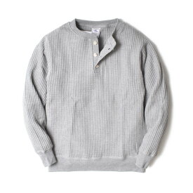 【全品10%OFFクーポン】 サーマル ヘンリーネック メンズ 長袖 | S~XL 全4色 ワッフル 厚手 アメカジ 春 秋冬 無地 ブランド ジェーイーモーガン 綿 ポリエステル 重ね着 インナー トップス オシャレ かっこいい 20代 30代 40代 50代 60代 メンズファッション カジュアル 服